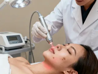 Pigmented lesion laser treatment