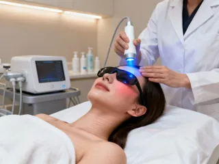 Laser skin revitalization treatment